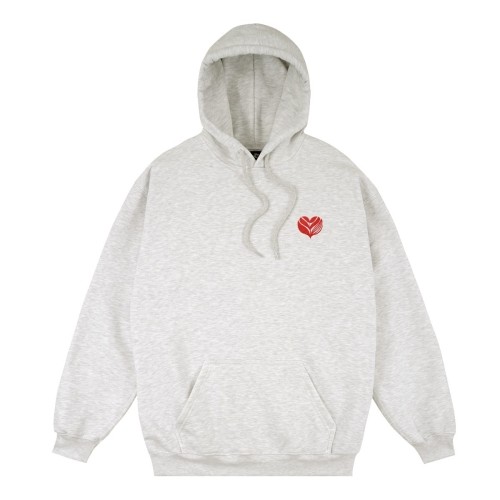 MAGENTA SKATEBOADRDS LOVE HOODIE